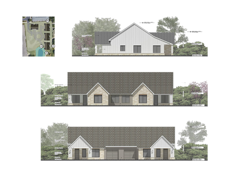 The Villa Exterior Photo of the exterior of the Villa from different points of view