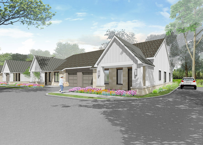 The Villas at Lourdes Senior Community Photo of the entrance of the Villa